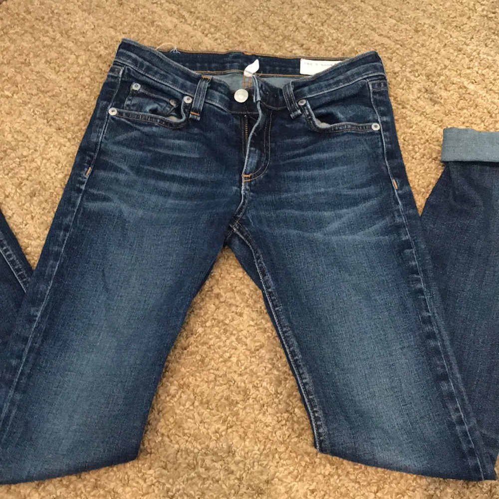 Rag & bone skinny jeans size 25